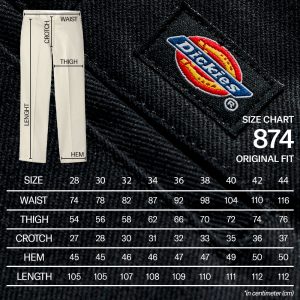 Size Guide – Dickies